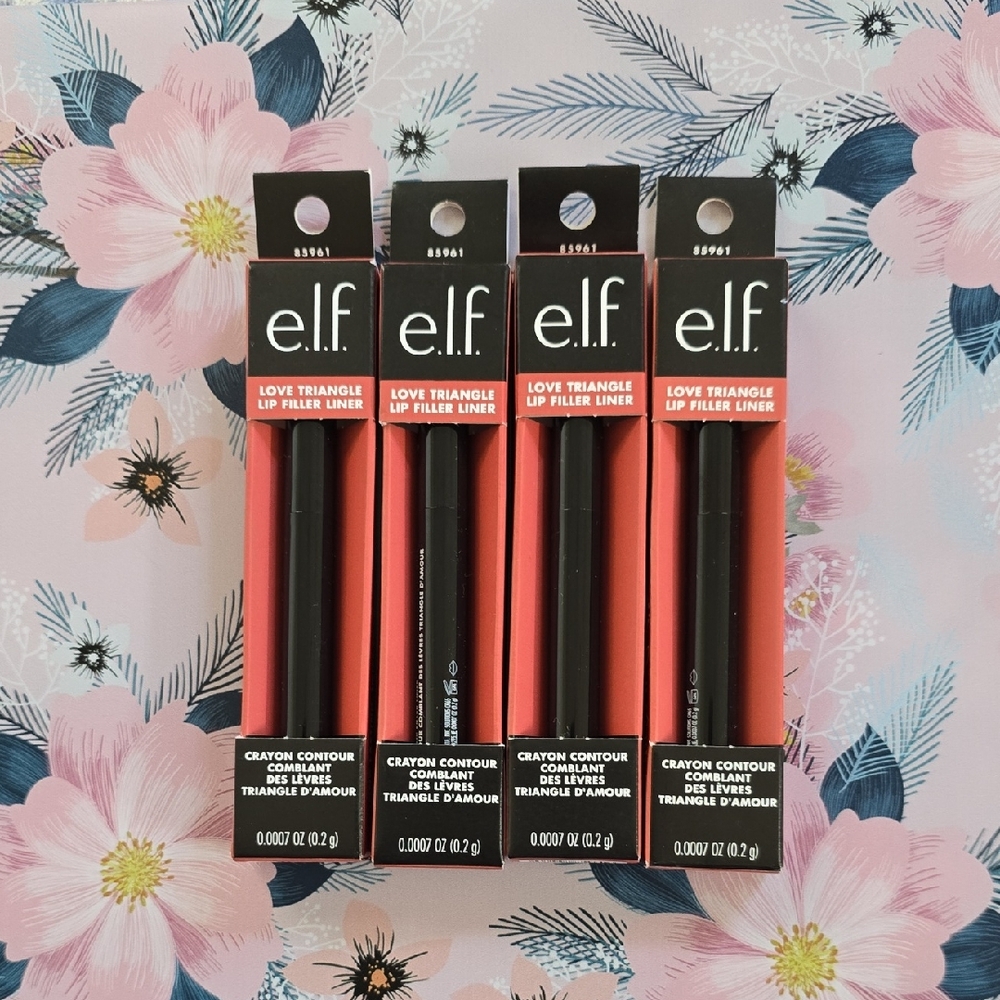 e.l.f. Love Triangle Lip Filler Liner Set in Soft Pink